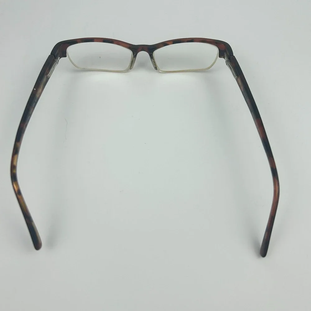 Ted Baker Galaxy B805 Unisex Eyeglasses Frame Brown Tortoise Half Rim 50-16-140